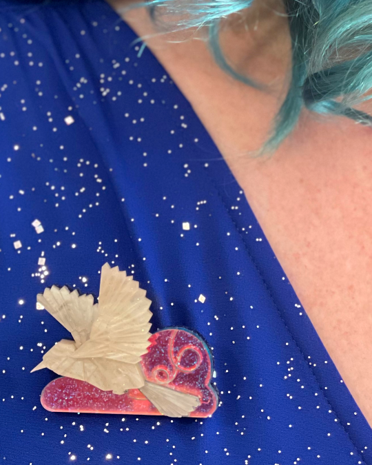 Nee In Flight Brooch