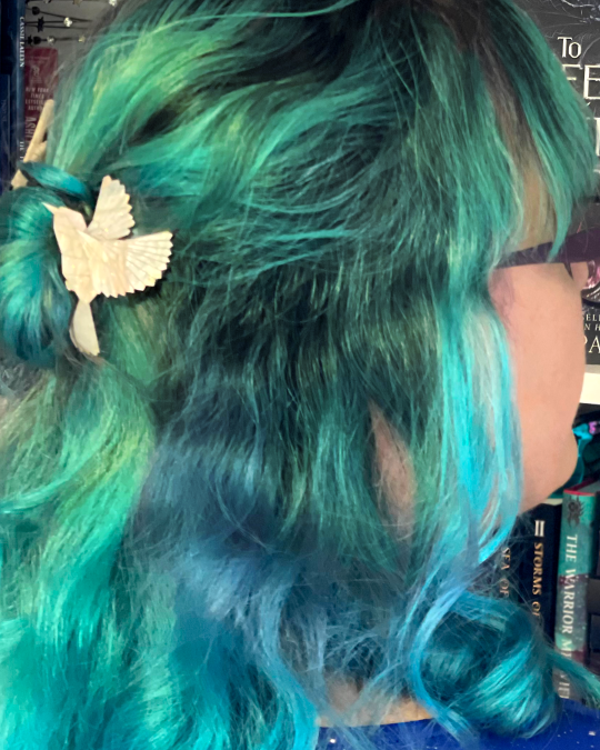 Parchment Lark Hairclips