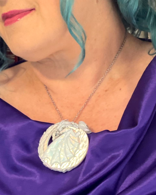 Moonplume Brooch/Pendant