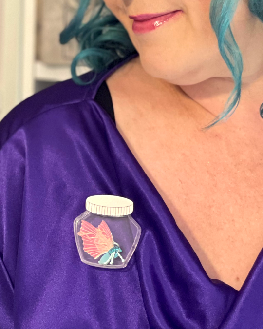 Do You Hear The Squeak?’ Brooch/Pendant/Shelfie