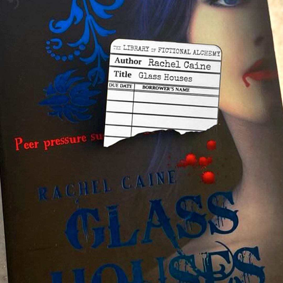 Library Borrowing Card Brooch - Customisable!