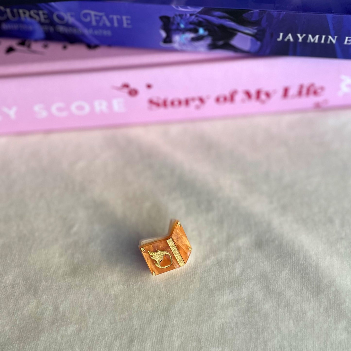 OOAK Mini Open Book Pins