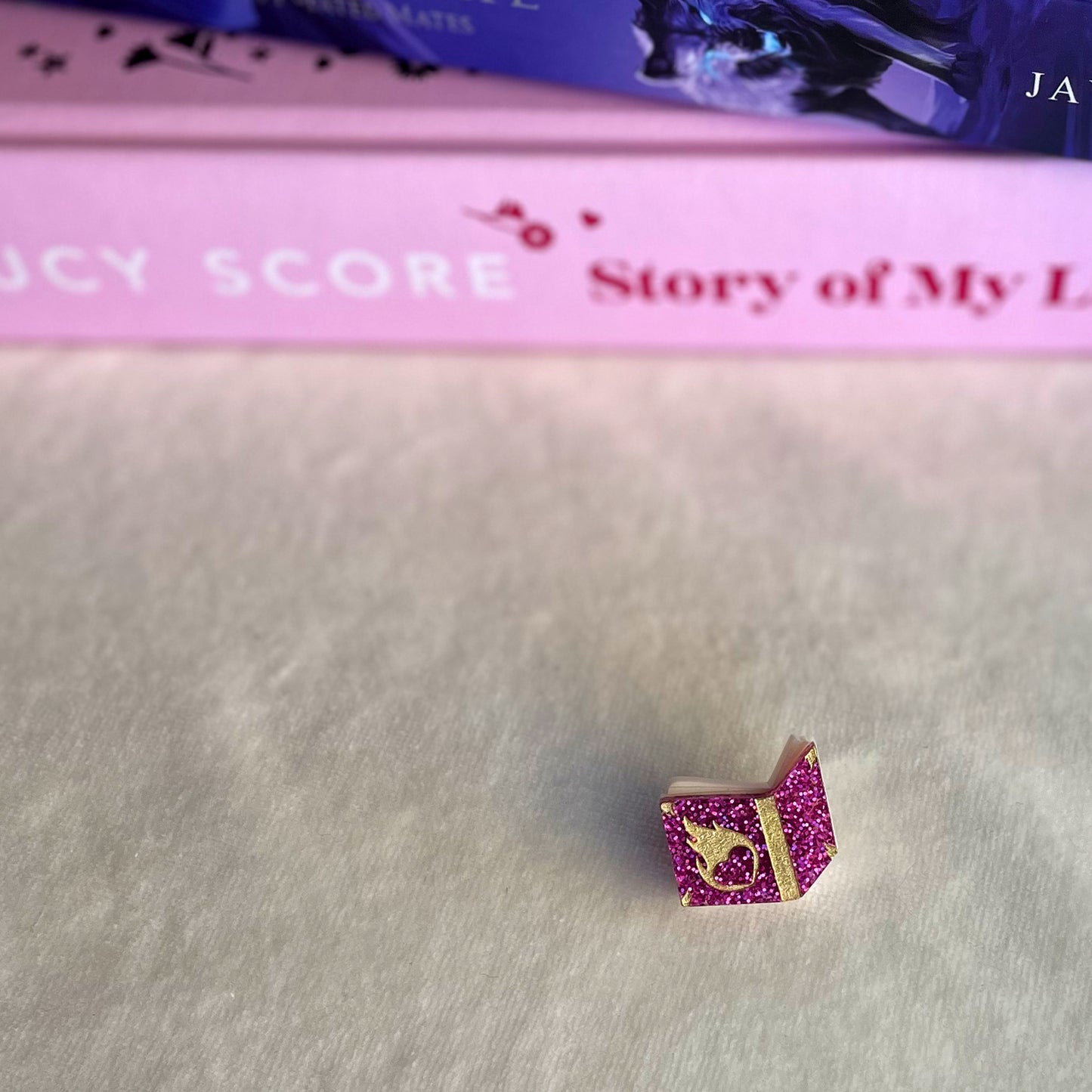 OOAK Mini Open Book Pins