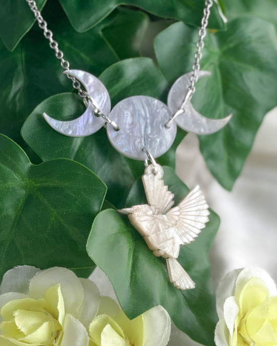 Letters By Moonlight Necklace