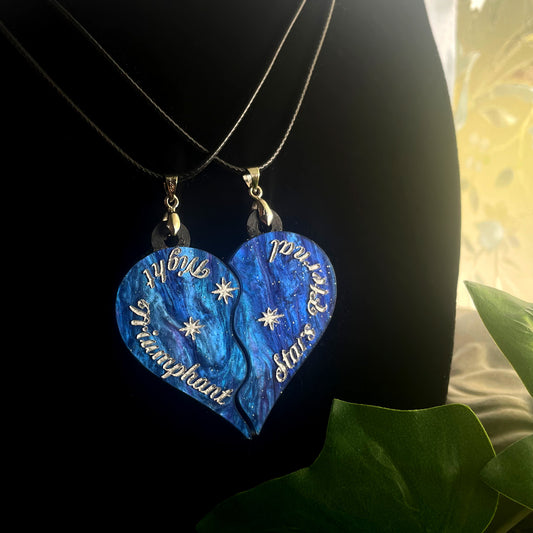 Officially Licensed Sarah J. Maas Night & Stars Pendant Set