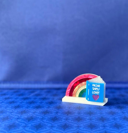 Custom Brooch - Proud Shelf Lover