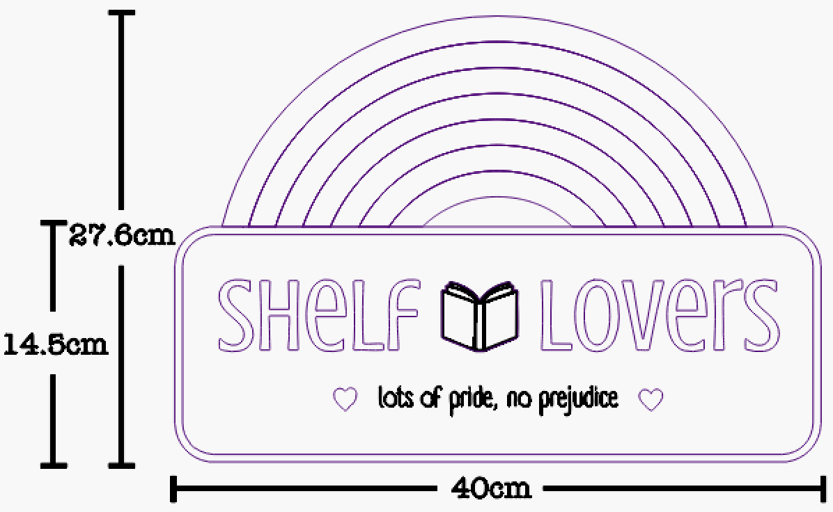 Custom Acrylic Shoppe Sign