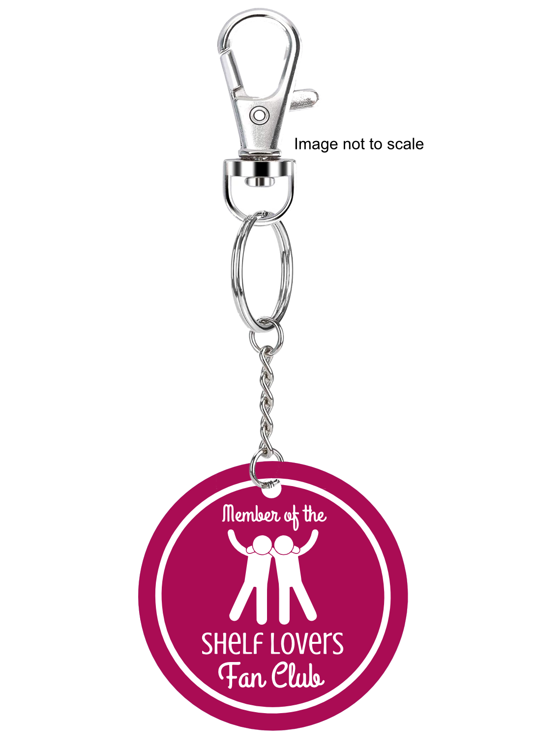 Fan Club Keyrings - Shelf Lovers