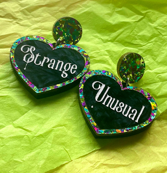 NEW! Strange & Unusual Statement Danglies