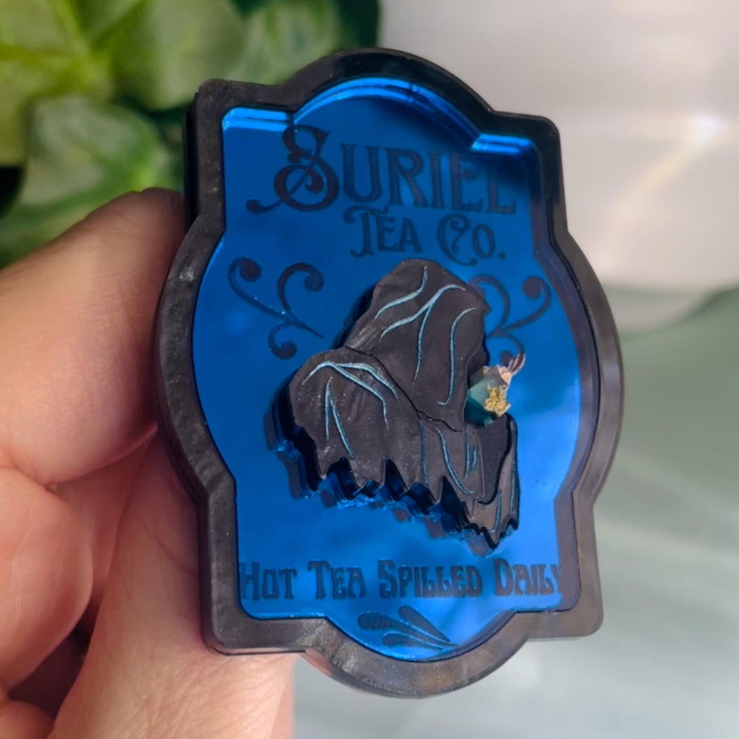 Officially Licensed: Suriel Tea Co. Brooch