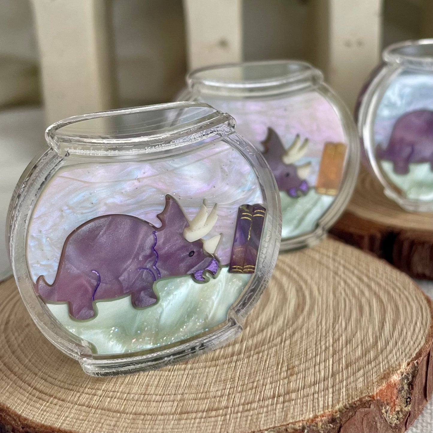 *NEW* Fishbowl Readers Brooch - Trike