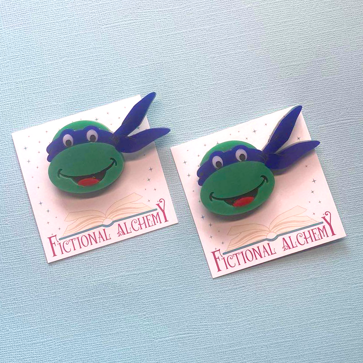 Turtle Power Classic Brooch